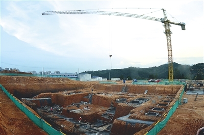 建阳区考亭书院建设项目工程加紧施工 总投资1.8亿元-闽南网